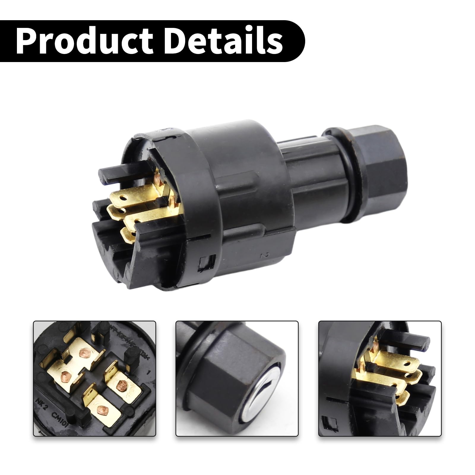 Apple - サリー Amazon.com: UOIENRT Ignition Switch Key Replacement for